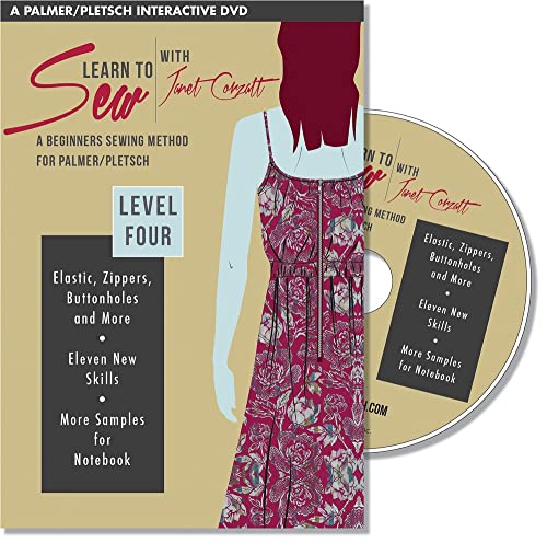 【中古】【未使用・未開封品】Learn to Sew With Janet Corzatt, Level 4: A Beginners Sewing Method for Palmer/Pletsch [DVD]