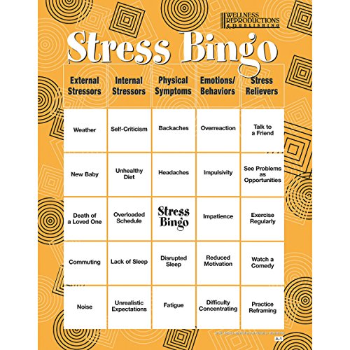 【中古】【未使用・未開封品】Stress Bingo Game for Adults
