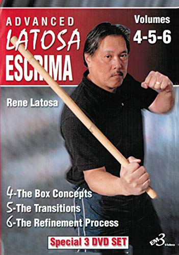 【中古】【未使用・未開封品】Advanced Latosa Escrima (4 DVD Set) Vol - 4, 5, 6 By GM Rene Latosa