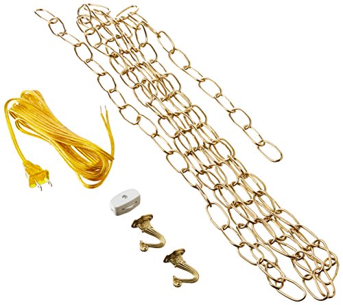 【中古】【未使用・未開封品】Westinghouse Lighting 7048000 12 ft. Brass Swag Light Kits