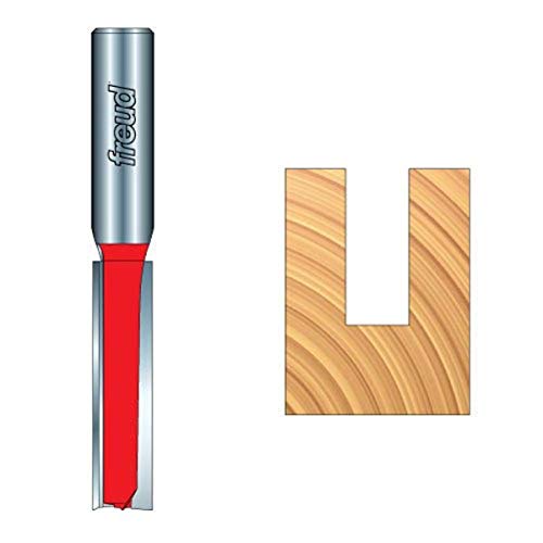 【中古】【未使用・未開封品】Freud 12-162 13/16-Inch Diameter by 1-1/4-Inch Double Flute Straight Router Bit with 1/2-Inch Shank [並行輸入品]