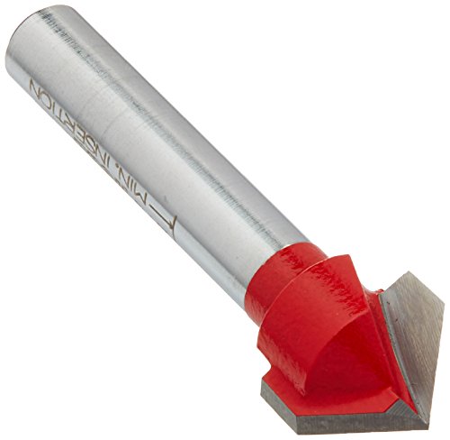 【中古】【未当て嵌める・未開封品】Freud Inc20-104V-Grooving Bit-1/2\" 90D V-GROOVE BIT (並行輸入品)"