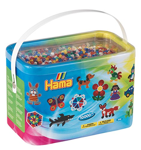 【中古】【未使用・未開封品】Hama Beads 10,000 Beads in a Bucket [並行輸入品]