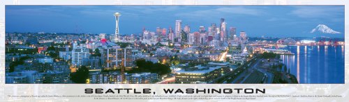 【中古】【未使用・未開封品】Buffalo Games Seattle - Panoramic Puzzle by Buffalo Games|AJIMURA-SHOP