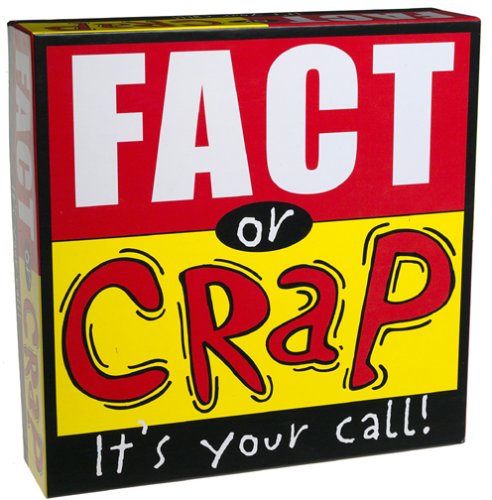 【中古】【未使用・未開封品】Fact or Crap Board Game｜AJIMURA-SHOP