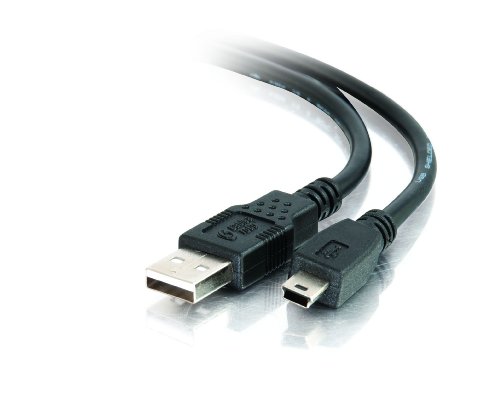 【中古】【未当てはめる・未開封品】C2G 2m USB 2.0 A to Mini-B Cable (6.6フィート) - USB cable - USB (M) to 4 pin mini-USB Type B (M) - 6.6 フィート ( USB / USB 2.0 ) - black - for US
