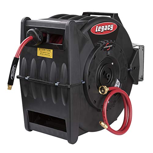【中古】【未使用・未開封品】Legacy LEGL8306 Levelwind Retracta Air Hose Reel- .38"x75 Ft.|AJIMURA-SHOP