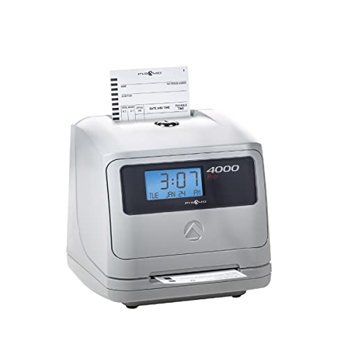 【中古】【未使用・未開封品】Pyramid 4000 Auto Totaling Time Clock - Made in the USA by Pyramid