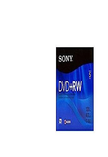 【中古】【未使用・未開封品】Sony 5dpw47r2h 5?- Pack DVD + RW Rewriteable DVDディスク(4.7?GB)画像