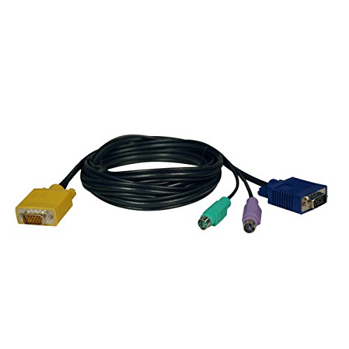 【中古】【未使用・未開封品】Tripp Lite KVM Cable - 6ft - 2 x D-Sub (HD-15) 2 x mini-DIN (PS/2) - Cable 11,687円
