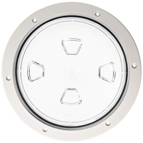 【中古】【未使用・未開封品】DECK PLATE 8 SMOOTH CENTER Clear by BECKSON MARINE