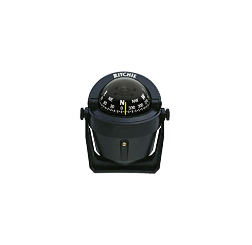【中古】【未当て嵌める・未開封品】リッチー - B-51ナビゲーションエクスプローラコンパス、Braketマウント黒いことで2 3/4-Inch文字盤