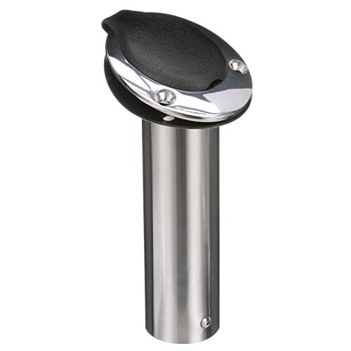 【中古】【未使用・未開封品】Attwood Stainless Steel Flush Mount 15 Degree Rod Holder (2-Inch)