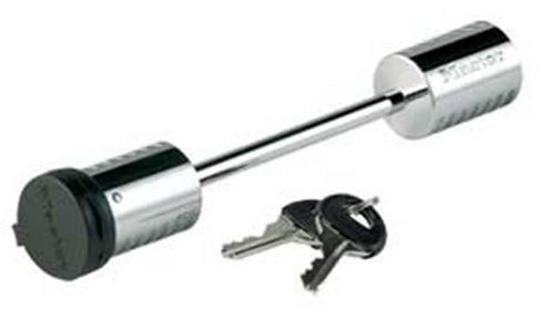 【中古】【未使用・未開封品】Master Lock 1471DAT トレーラーカプララッチロック 長さ3-4/10インチ シャックル×直径9/32インチ ピン シルバー