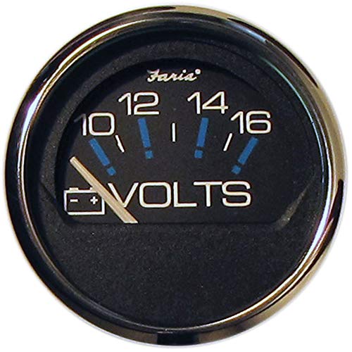 【中古】【未使用・未開封品】Faria Volmeter Black Md.# 13705 by Faria Beede Instruments