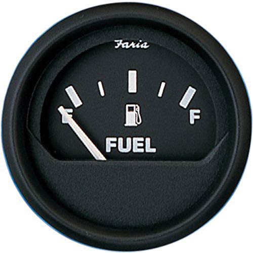 【中古】【未使用・未開封品】Faria 12801 Euro Fuel Level Gauge (3003.3421), Black|AJIMURA-SHOP