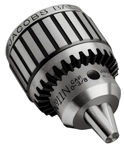 【中古】【未使用・未開封品】Jacobs Chuck 30215 Ball Bearing Taper Mount Chuck, 0.375 Maximum Capacity, 1-15/16 Sleeve Diameter, 2-7/8 Close Length by Apex Tool Gro