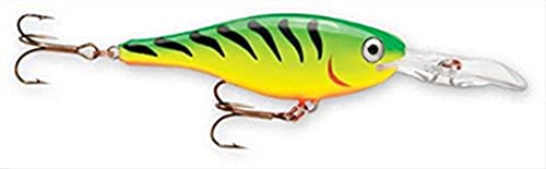 【中古】【未使用・未開封品】Rapala Shad Rap Rattlin Suspending 07 Fishing lure, 7cm , Firetiger