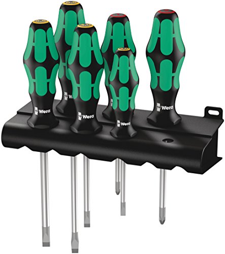 【中古】【未当てはめる・未開封品】Wera Tools 05 105650 006 Kraftform Laser Tip 6-Piece Screwdriver Set (並行輸入品)