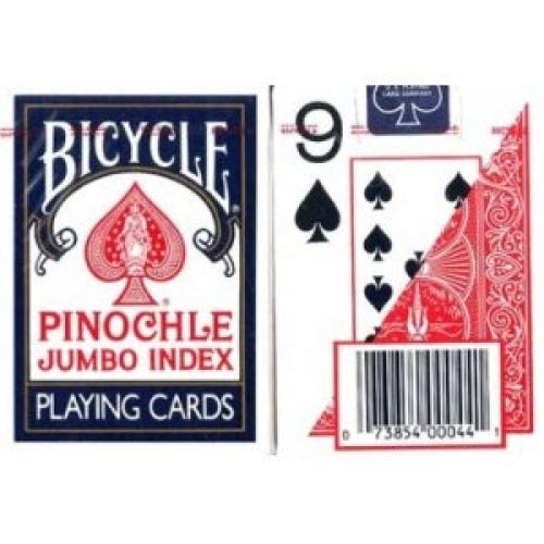 【中古】【未使用・未開封品】Large Print Pinochle Playing Cards - 2 Deck Gift Set