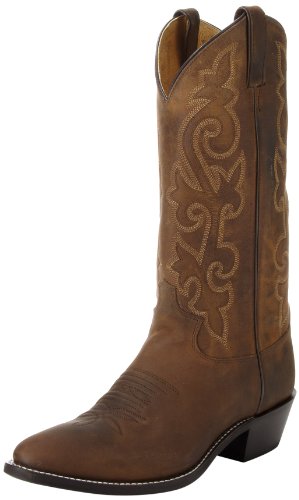 【中古】【未使用・未開封品】Justin Boots メンズ クラシック ウエスタンブーツ US サイズ: 10 カラー: ブラウン|AJIMURA-SHOP