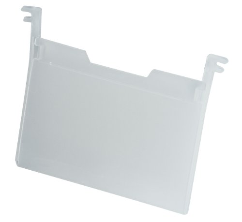 【中古】【未使用・未開封品】akro-mils 35010プラスチックトートバッグラベルホルダー、クリア、6パック