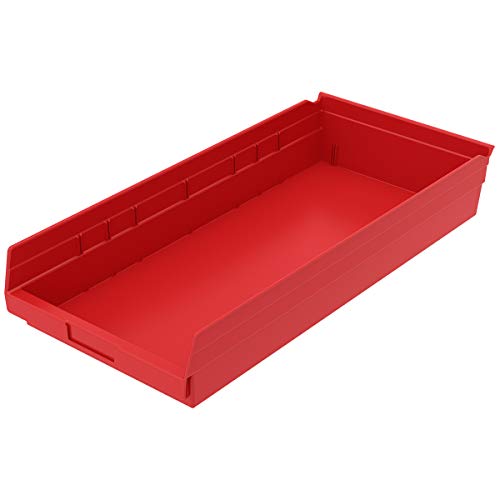 【中古】【未使用・未開封品】akro-mils 30174?24インチby、11インチ4インチプラスチックのネストシェルフBinボックス、ブルー、ケース6 47,363円