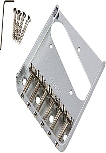 【中古】【未当て嵌める・未開封品】Fender 部分品 6-Saddle Vintage-Syle Telecaster? Bridge Assembly キッチン用品・食器・調理器具-その他