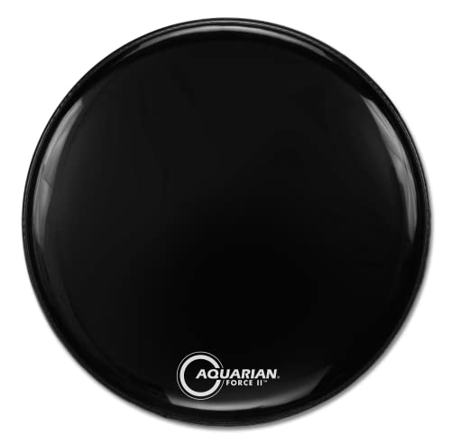【中古】【未使用・未開封品】AQUARIAN DRUMHEADS FR22BK ドラムヘッド バスドラムフロントヘッド用 1プライ/10mil22インチ (アクエリアン)
