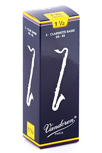 【中古】【未使用・未開封品】Vandoren CR1215 5 anches clari basse no1,5
