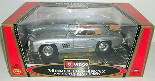 【中古】【未使用・未開封品】1957メルセデス 300SL コンバーチブル ダイキャストミニカー (1/18) シルバー|AJIMURA-SHOP