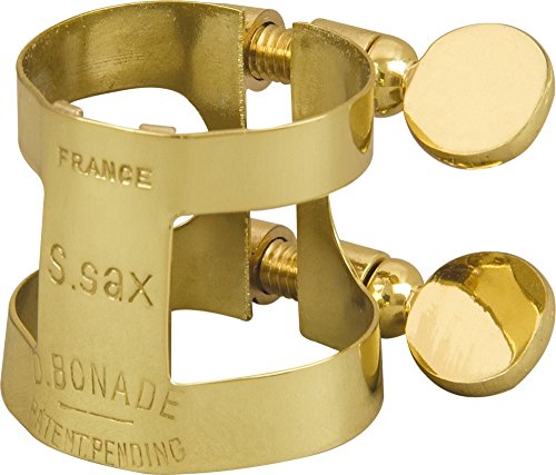 【中古】【未使用・未開封品】Bonade Soprano Saxophone Ligatures Lacquer - Inverted - Ligature Only