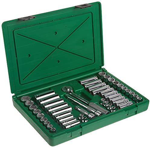 【中古】【未使用・未開封品】SK 94547 47 Piece 3/8-Inch Drive 6 Point Standard and Deep Socket Set with 20 Piece 1/4-Inch to 7/8-Inch and 24 Piece 6-Millimeter to 1