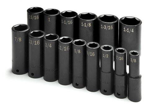 【中古】【未使用・未開封品】SKハンドツール4045 15ピース1/2インチドライブ6ポイントディープフラクショナルインパクトソケットセット｜AJIMURA-SHOP