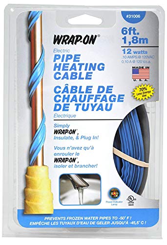 【中古】【未使用・未開封品】（ラップ・オン）Wrap-On SEPTLS34731006?パイプ暖房ケーブル 6' (Feet) 31006 1｜AJIMURA-SHOP