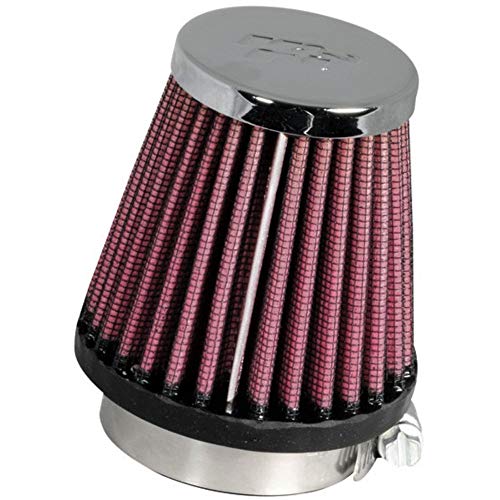 【中古】【未使用・未開封品】K\u0026N Universal Clamp-On Air Filter: High Performance, Premium, Replacement Engine Filter: Flange Diameter: 1.9375 In, Filter Height: 3 I