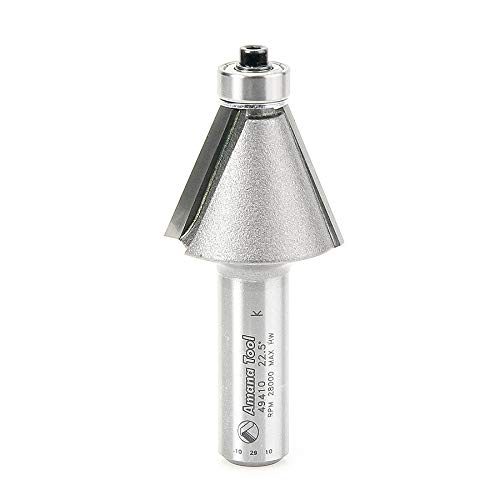 【中古】【未使用・未開封品】Amanaツール-49410超硬チップ面取り22-1 / 2°x 1-1 / 4 Dia x 15/16 x 1/2\