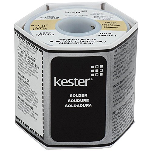 【中古】【未使用・未開封品】Kester 245 No-Clean Core Solder 63/37 .031 1 lb. Spool by Kester|AJIMURA-SHOP
