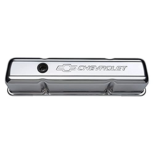 【中古】【未使用・未開封品】Proform 141-103 SBC クローム ボウタイバルブカバー - トール バッフル付き