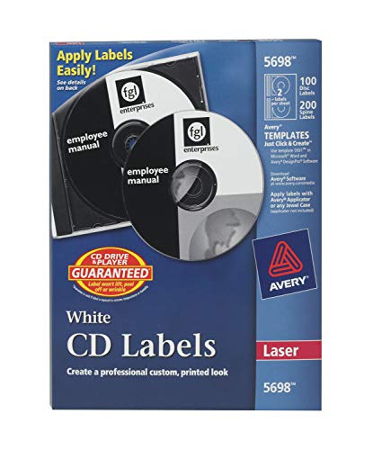 【中古】【未使用・未開封品】Laser CD/DVD Labels, Matte White, 100/Pack (並行輸入品)｜AJIMURA-SHOP