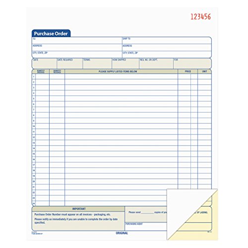 【中古】【未使用・未開封品】TOPS Purchase Order Book, 2-Part, Carbonless, 21cm x 26cm, 50 Sets per Book (46146)