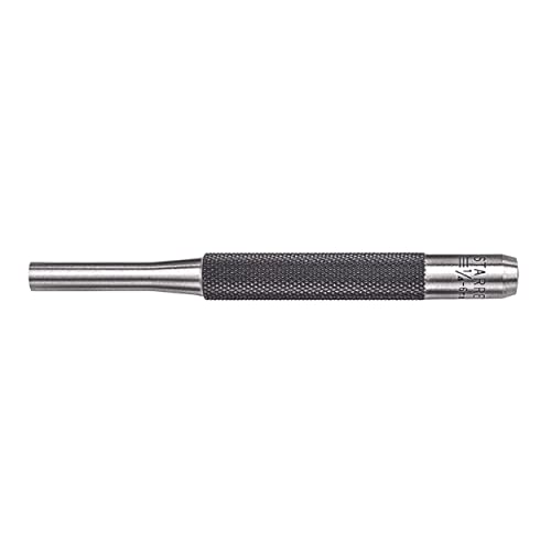 【中古】【未使用・未開封品】Starrett 565G Drive Pin Punch, 4 Overall Length, 1 Pin Length, 1/4 Pin Diameter by Starrett｜AJIMURA-SHOP