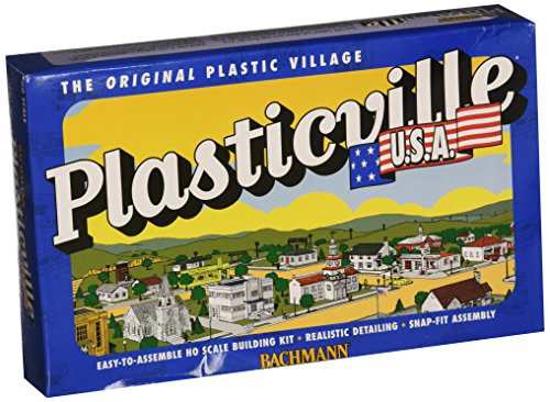 【中古】【未使用・未開封品】Bachmann Trains - PLASTICVILLE U.S.A.建物 - クラシックキット - 警察署 - HOスケール|AJIMURA-SHOP