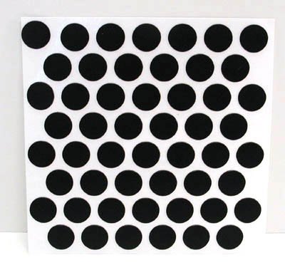 【中古】【未使用・未開封品】Fastcap 粘着カバーキャップ ポリ塩化ビニル ブラック 9/16インチ (1シート52キャップ)｜AJIMURA-SHOP