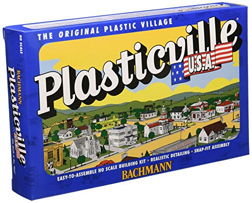 【中古】【未使用・未開封品】Bachmann Trains - PLASTICVILLE USA BUILDINGS - クラシックキット - プール付きモーテル - HOスケール|AJIMURA-SHOP