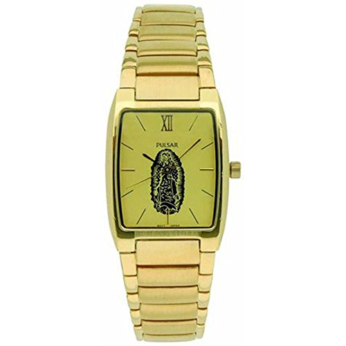 【中古】【未当て嵌める・未開封品】Women \u0027s Gold Tone Guadalupeステンレス鋼スチール写真Champagne Dial御召しもの