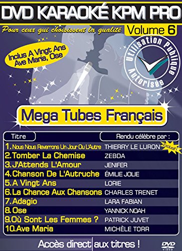 【中古】【未使用・未開封品】DVD KARAOKE KPM PRO VOL.06 - Mega Tubes Fran?ais
