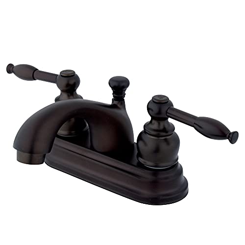 【中古】【未使用・未開封品】Kingston Brass KB2605KL Two Handle 4 in. Centerset Lavatory Faucet with Retail Pop-up|AJIMURA-SHOP