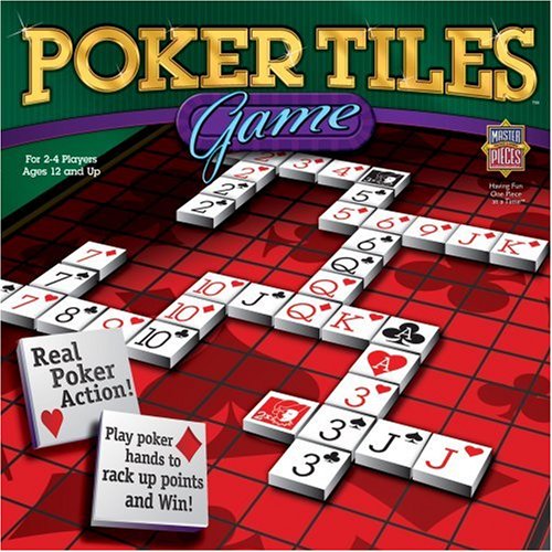 【中古】【未使用・未開封品】MasterPieces Poker Tiles Game