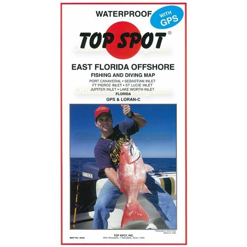 【中古】【未使用・未開封品】Top Spot Map N220 East Florida｜AJIMURA-SHOP